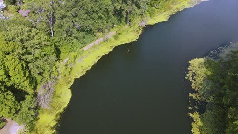 Luftverfolgung-Der-Lagune-Von-Ruddiman