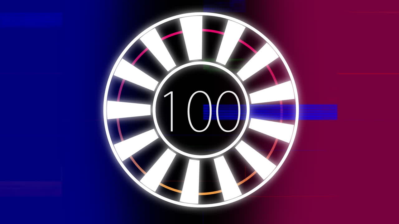 화이트 레이를 포함한 투명한 원에서 애니메이션을 다운로드합니다.