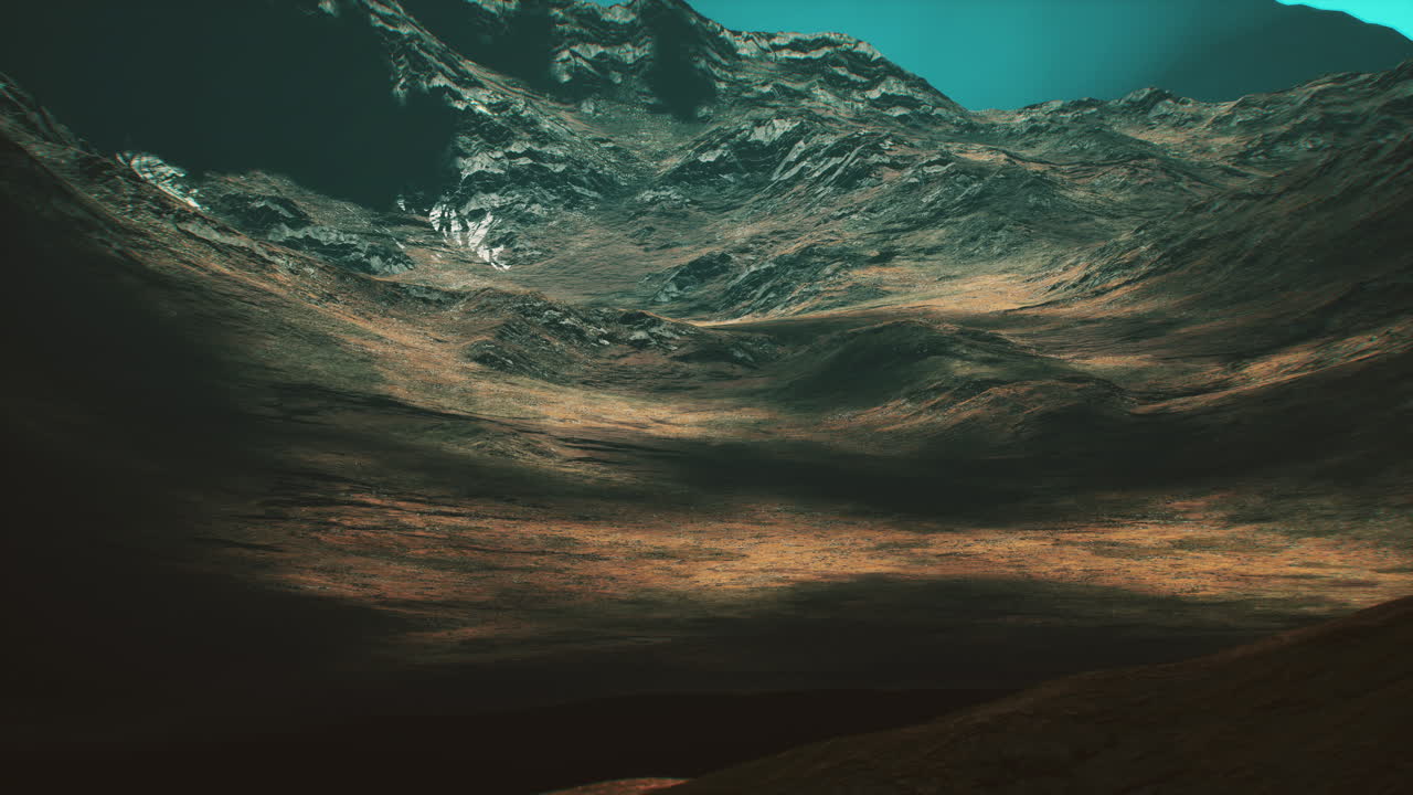 Stunning View of a Mountain Valley