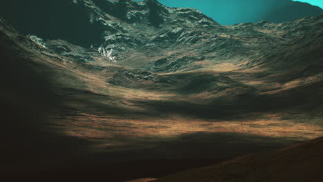stunning view of a mountain valley