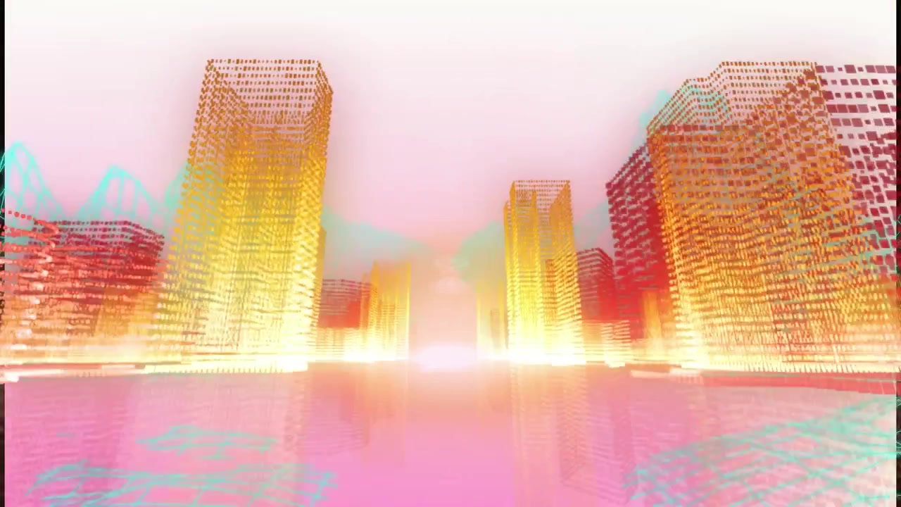 Animação de paisagem urbana 3D e processamento de dados