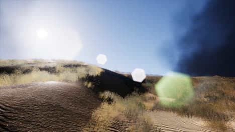 humo sobre las dunas