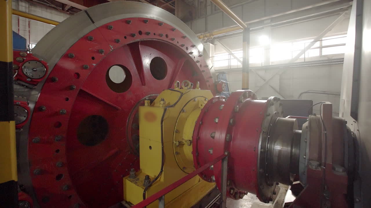 제조 공장에서의 산업 기계