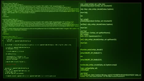 código fuente de programación de pantalla de texto de desplazamiento de animación
