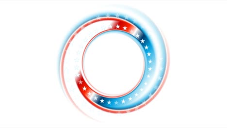 usa flag colors and stars abstract american motion background