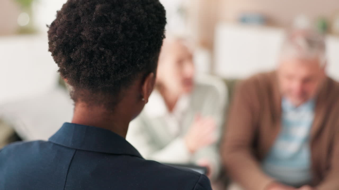 Consultation meeting with senior clients