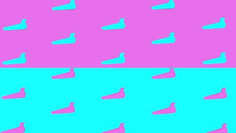 fondo moderno brillante abstracto. movimiento de una figura con una transición de color.