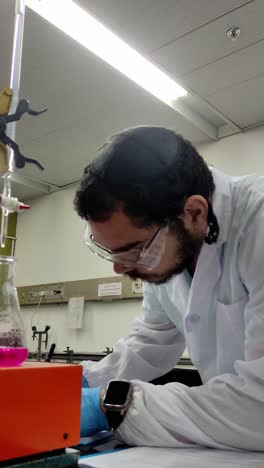 laboratory science in action