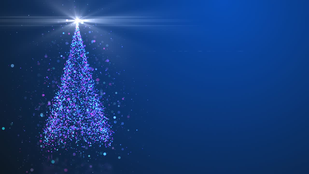 메리 크리스마스 축하 비디오 카드