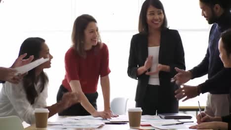 collaborative team meeting: engaging discussions and creative solutions among professionals in a modern office environment with focused participants sharing ideas