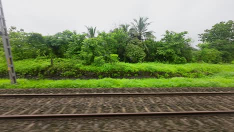 Blick-Auf-Die-Zugfahrt-In-Der-Konkan-Eisenbahn