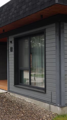 modern house exterior with contemporary design