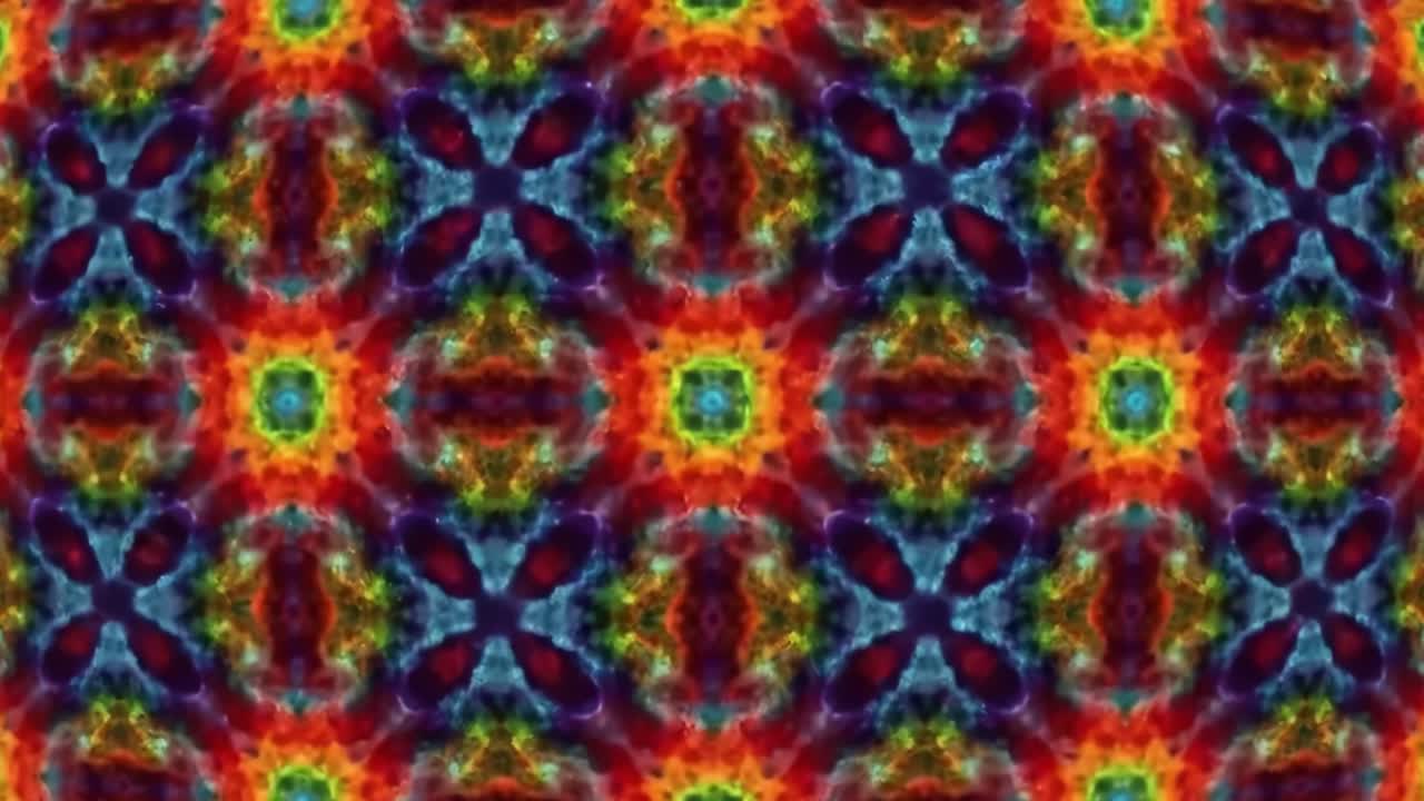 Vibrant Tie-Dye Pattern