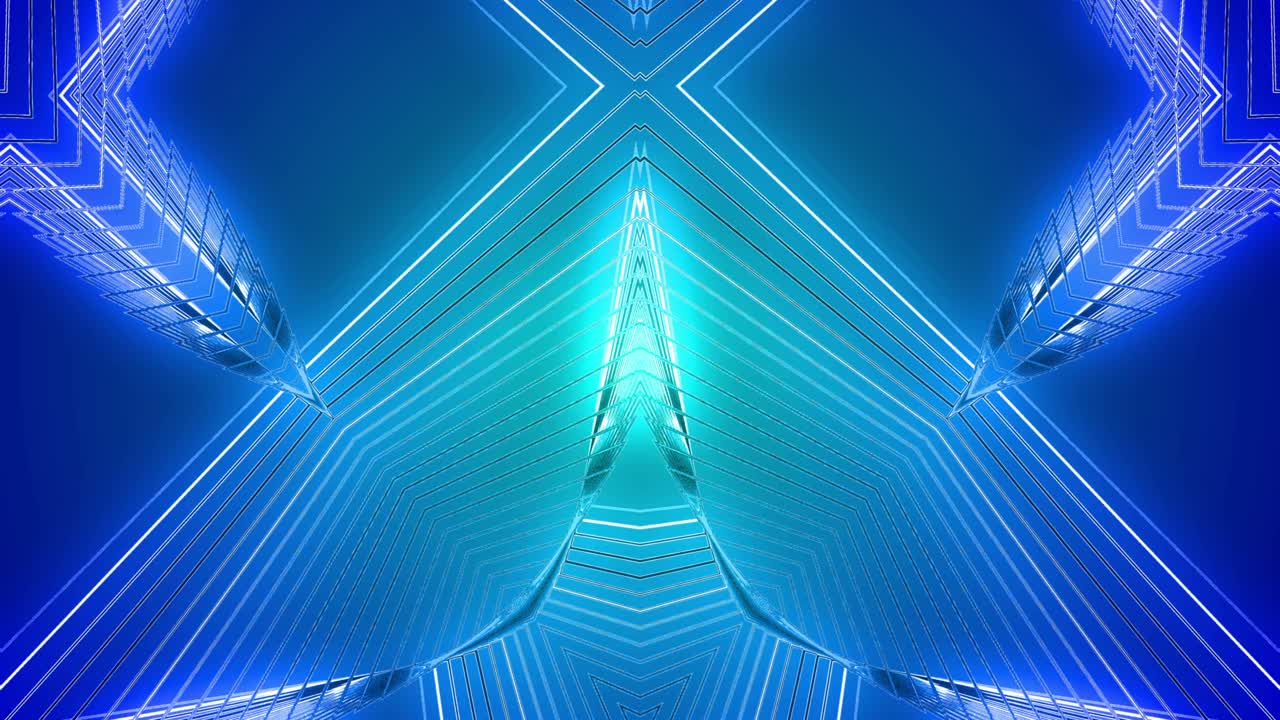 미래의 박이는 배경 루프