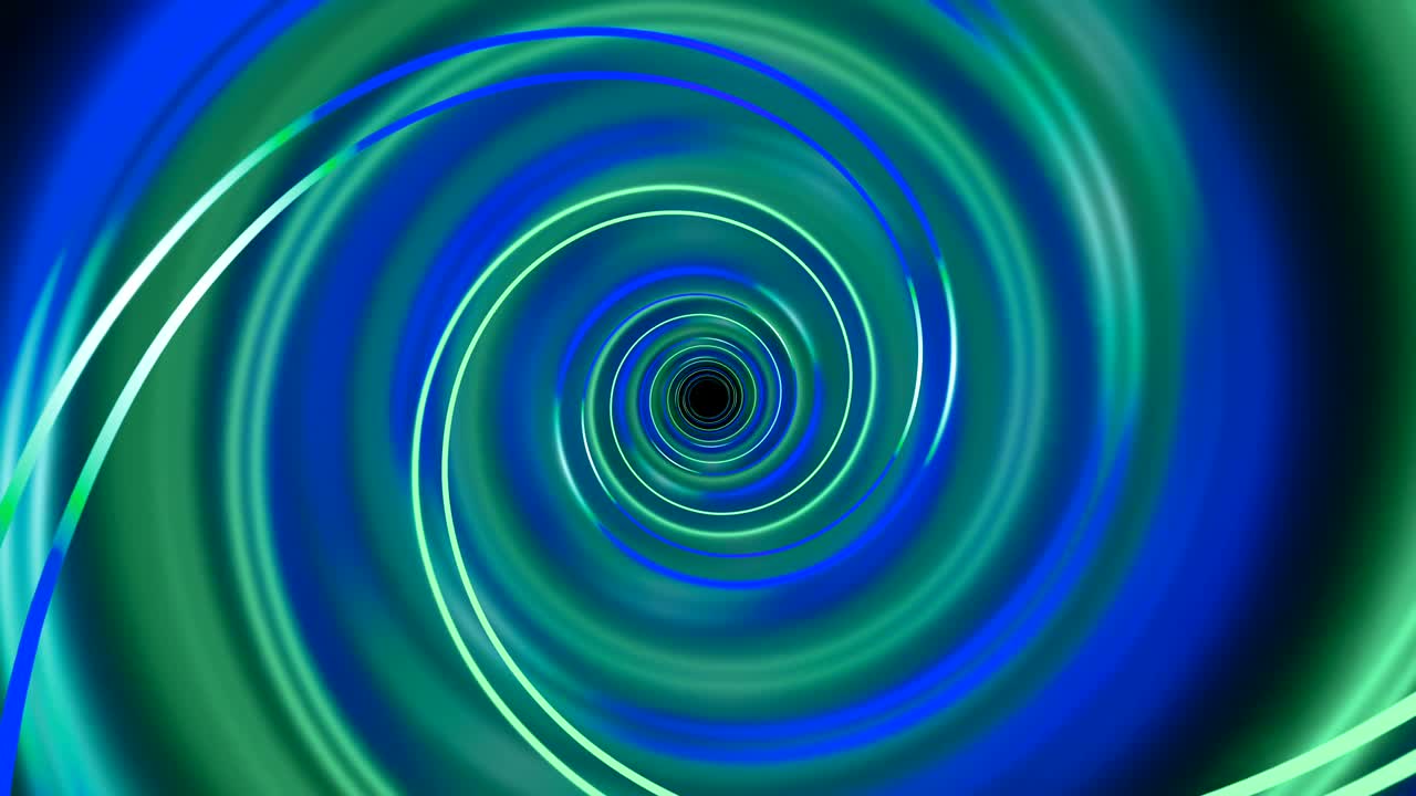 un túnel abstracto de 4k con luces de neón.