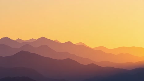 A Breathtaking Journey Through the Majestic Mountains at Sunset, Capturing the Iridescent Colors and Tranquil Beauty of Nature as Day Transitions to Night