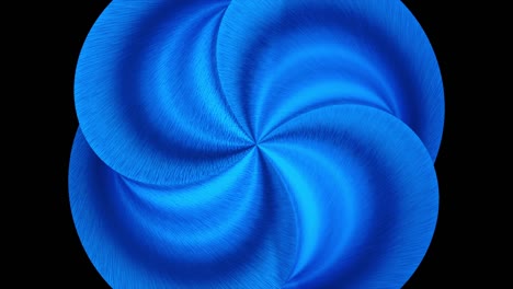 computer generated background with fractal steel spiral. 3d rendering metal rotation