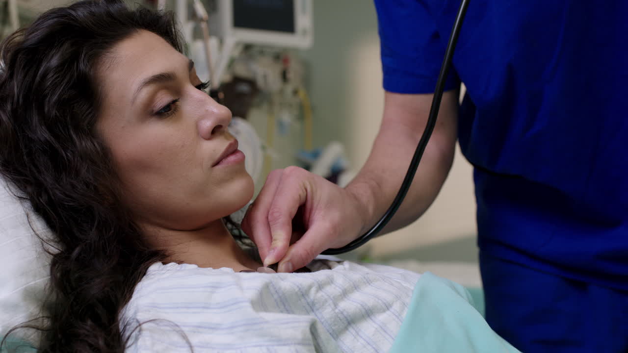 Patient Examination in Hospital