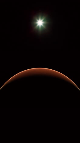 mars from space