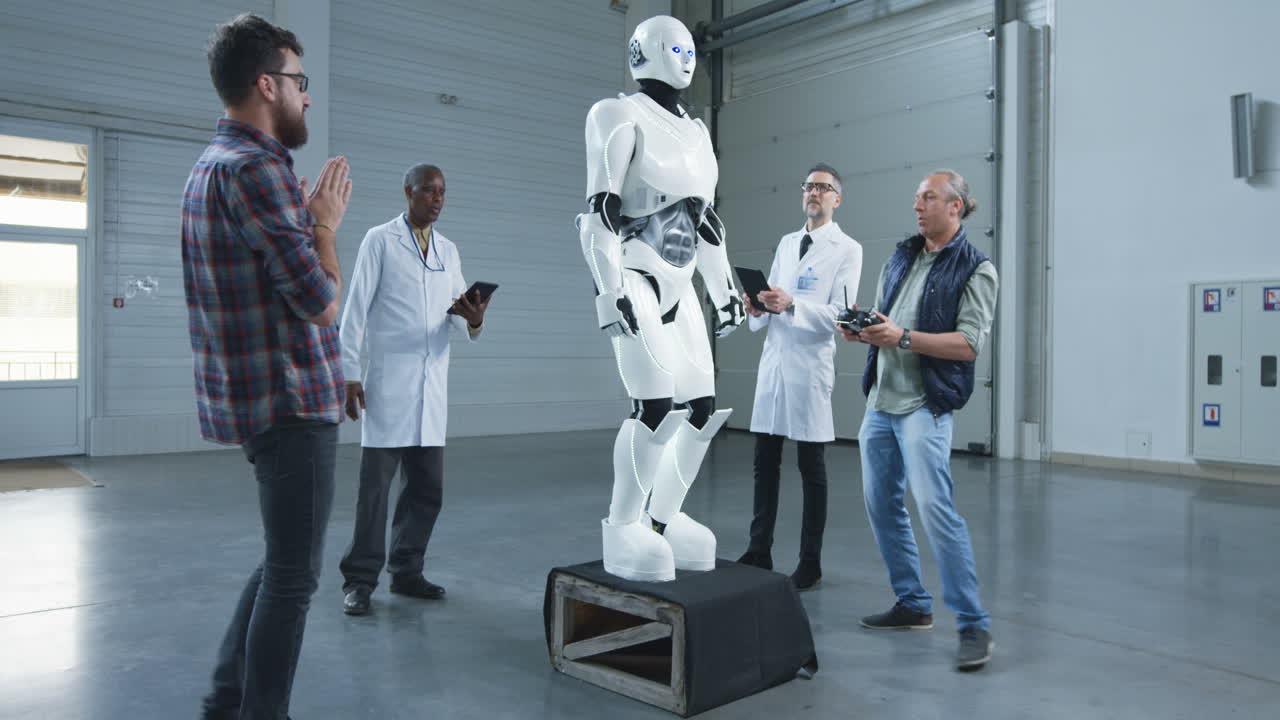 pruebas y desarrollo de robots