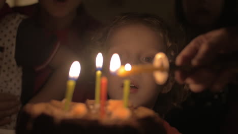 Little-kid-happy-with-his-birthday-cake