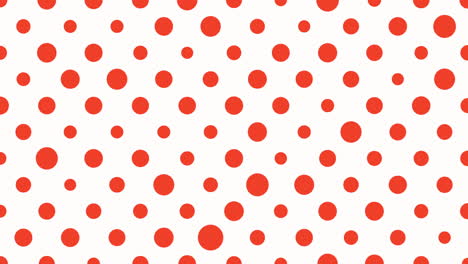 Motion-intro-geometric-red-dots-abstract-simple-background