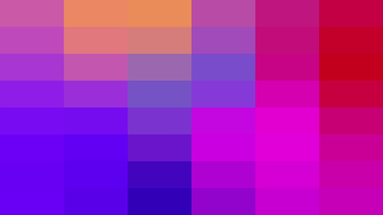 bucle de fondo de colores de mosaico múltiple abstracto