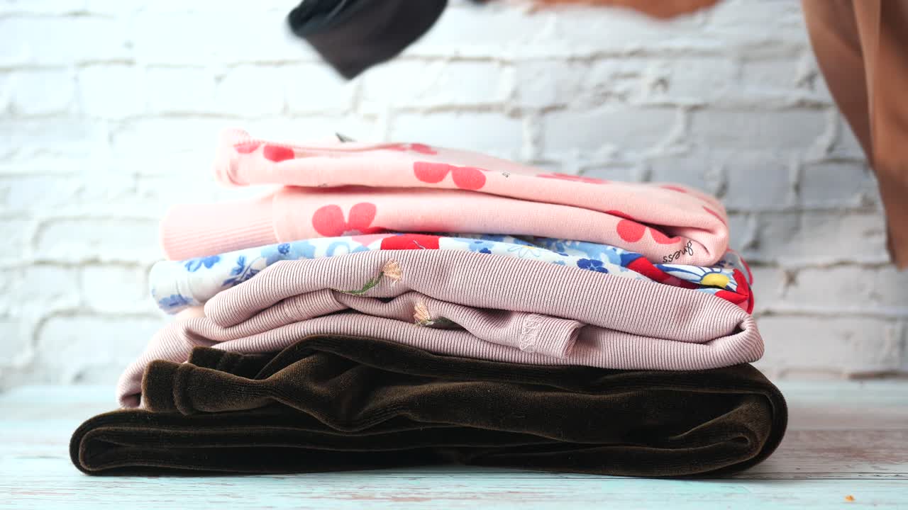 Stack of Clothes for Kids