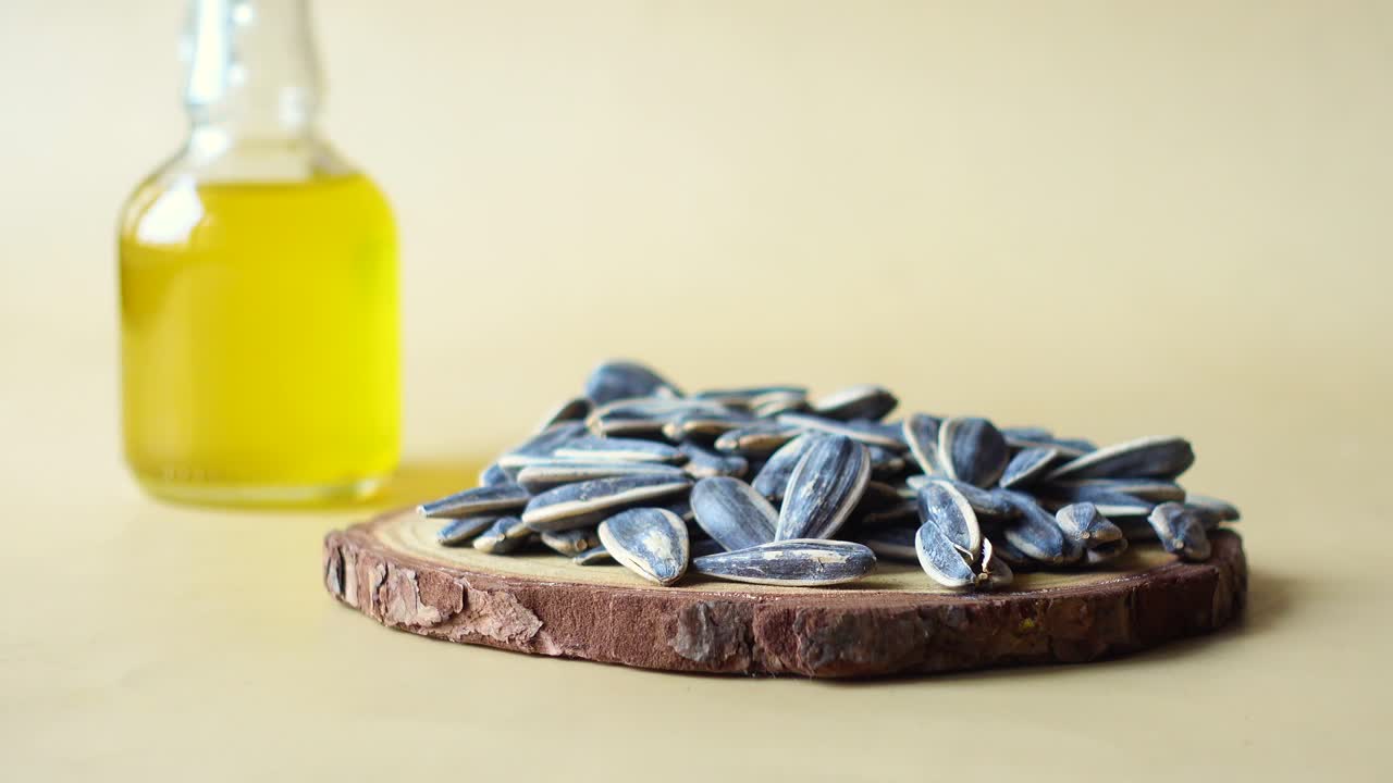 태양꽃 씨과 기름