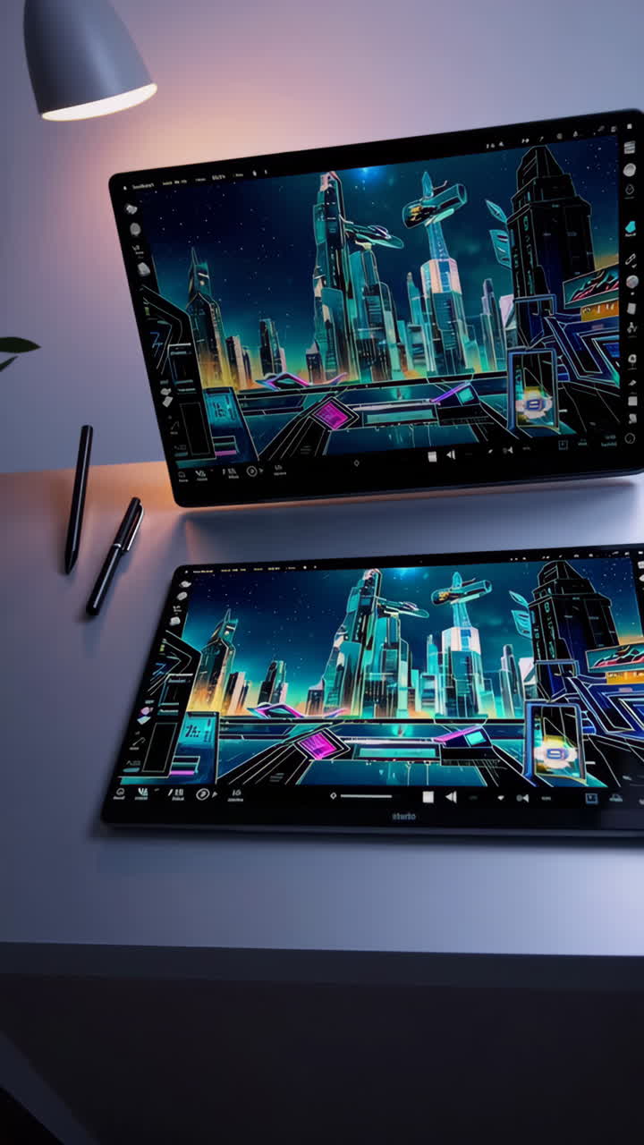 Digital Art Piece on Drawing Tablet