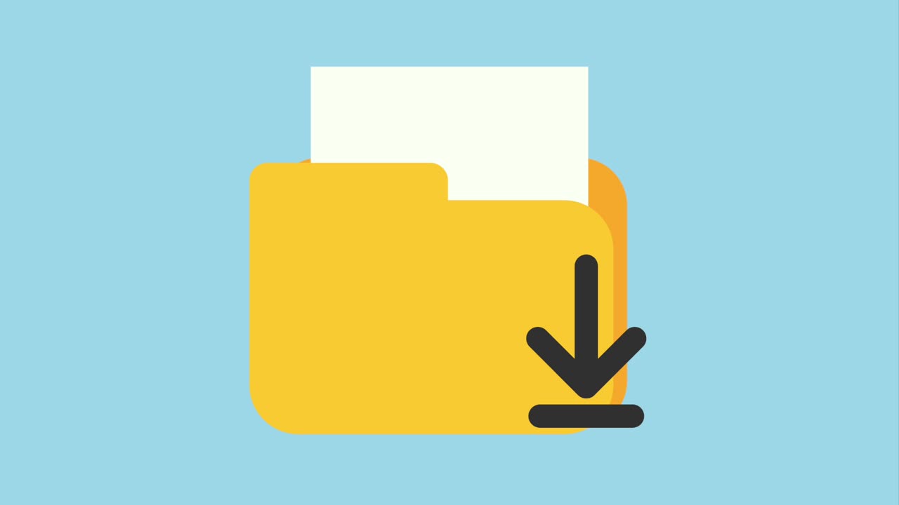 iconos de las carpetas de archivos