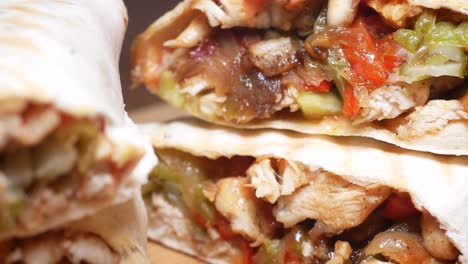 chicken vegetable wrap