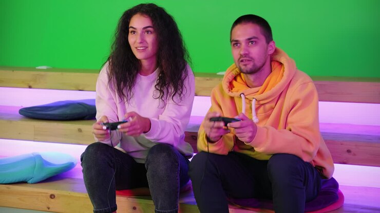 Couple Gaming Session