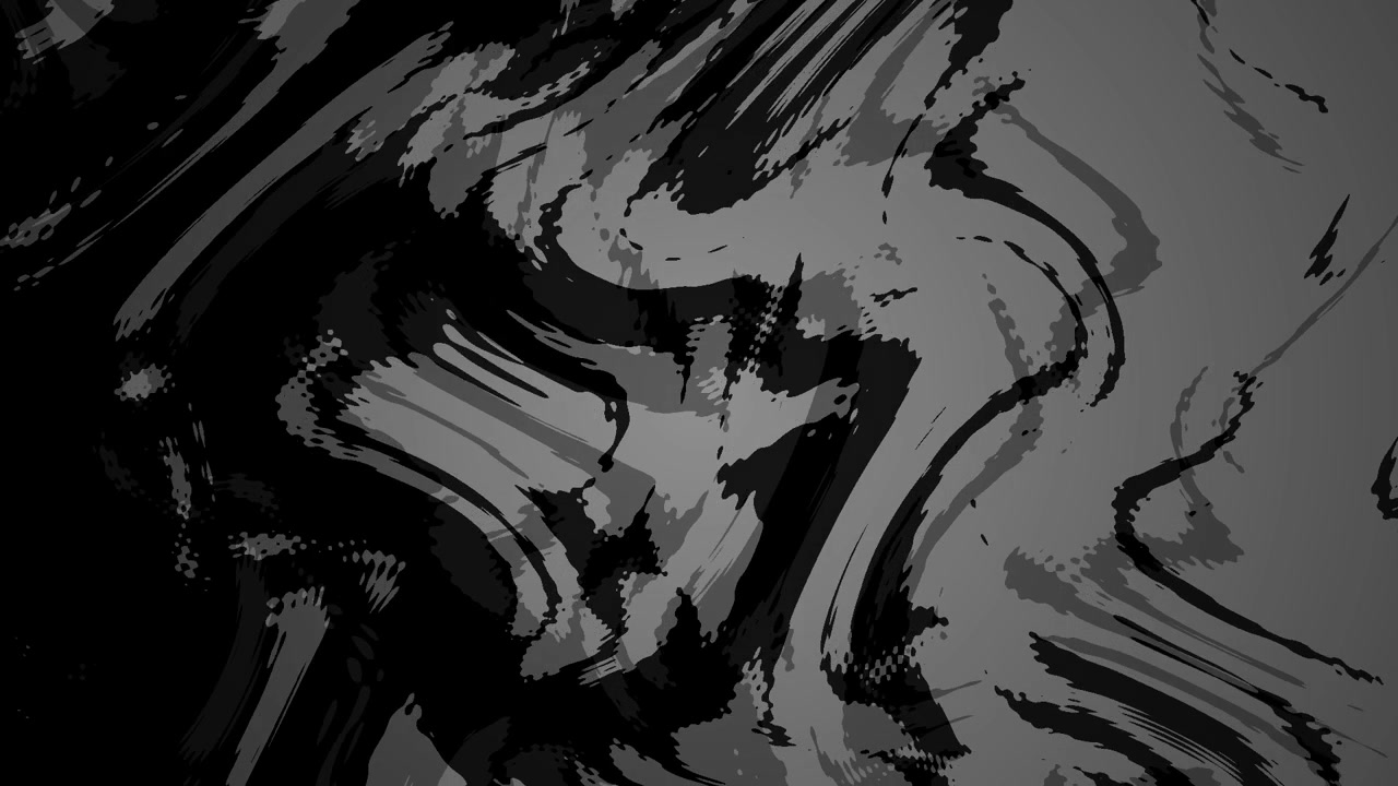 Transizione astratta a movimento liquido in monocromatico