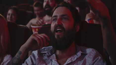 moviegoers in a theater