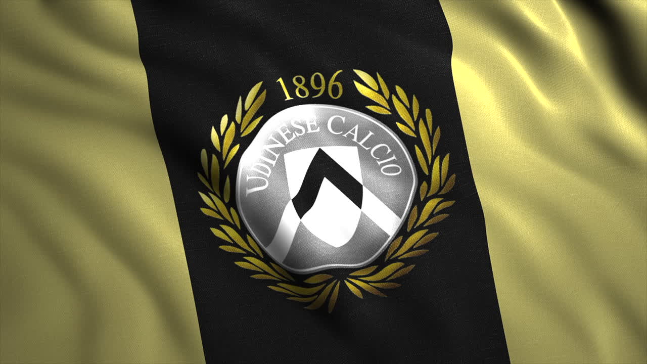 bandera del fútbol de udine