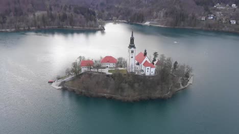 most famous slovenian lake and island bled