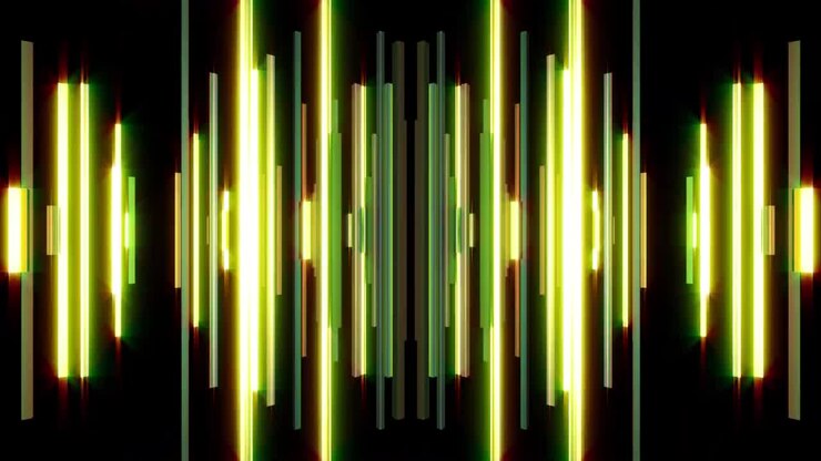 Yellow Abstract Motion Background fx