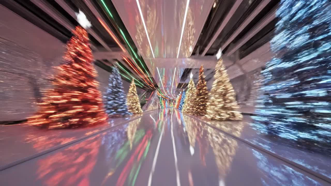 Christmas Tree Tunnel