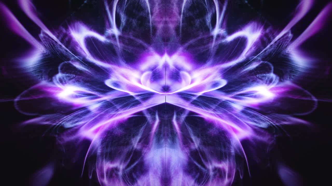 fondo de bucle de vórtice de energía púrpura