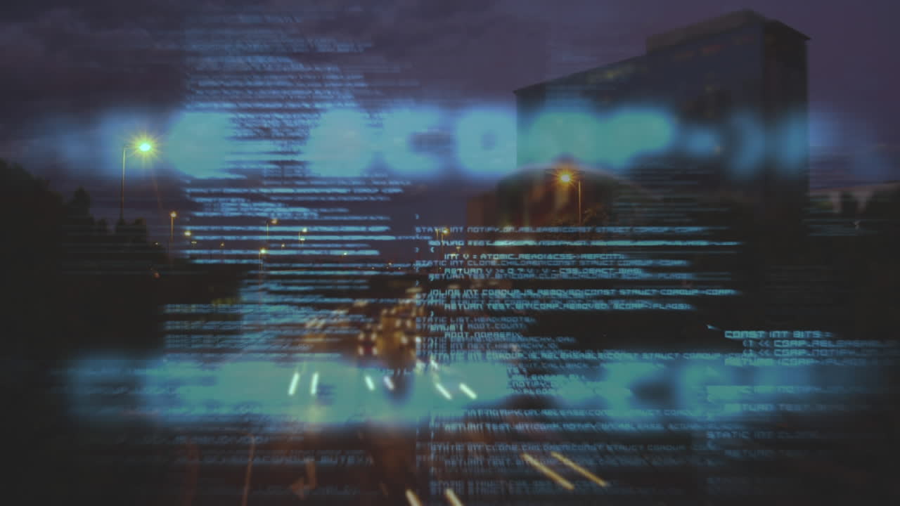 y códigos de carreteras concurridas.