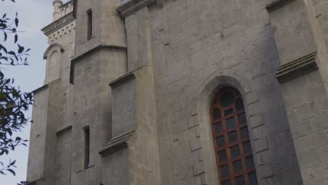 exterior of old church in tungurahua