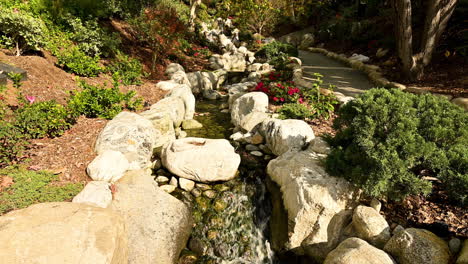 japanese garden landscape and water feature in san diego california