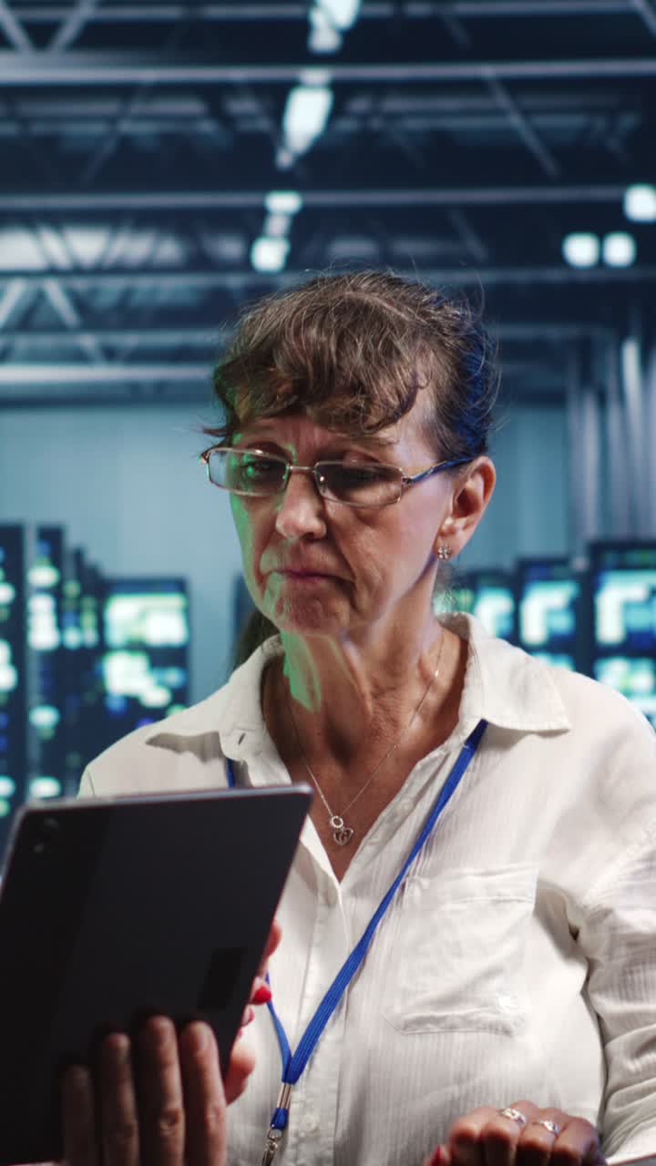 Vertical Coworkers running code in data center