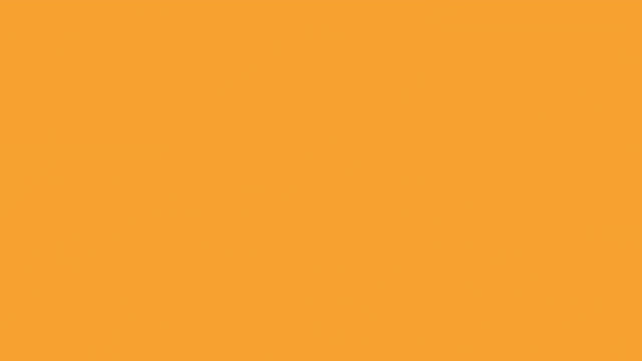 Abstract Motion Graphic Transition with Orange and Black Waves