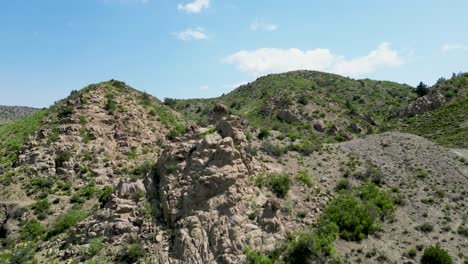 mountains in afghanistan's paktia province