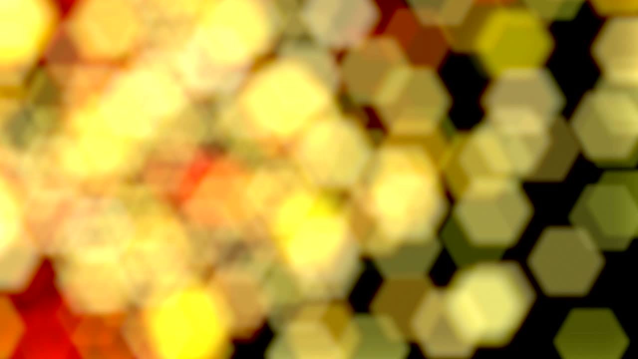 el bokeh en 4k es un bucle sin costuras.