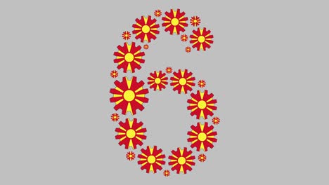 north macedonian number six