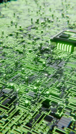 abstract circuit board