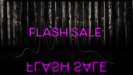 Pink-neon-Flash-Sale-text-